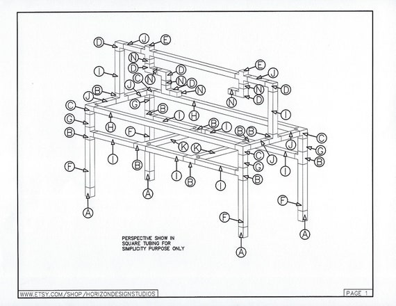 PVC Storage Bin Organizer Plan - DIY PVC Project Plan