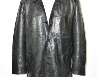 Saki Leather Jacket Etsy