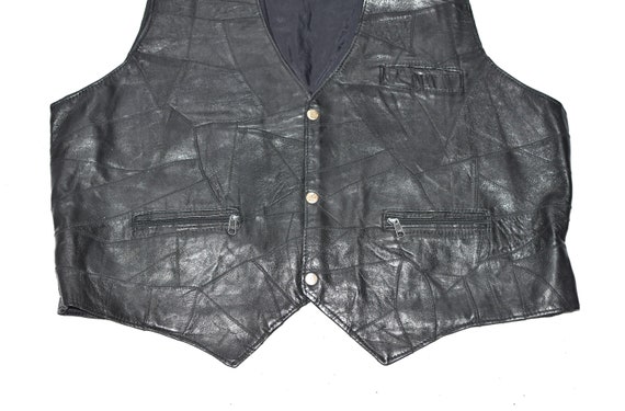 Vintage Men's Real Leather Western Biker Casual B… - image 5