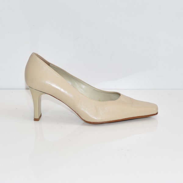zayla heels in ivory leather