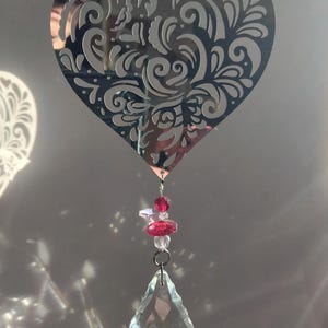 Heart suncatcher