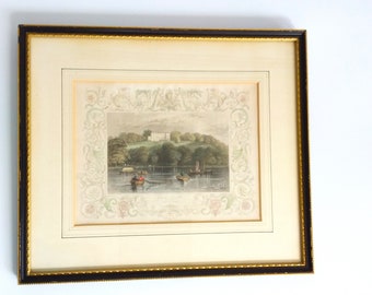 Art print, Picture of Park Place Henley by Maitland Esqre&#39;, framed picture for home decor.