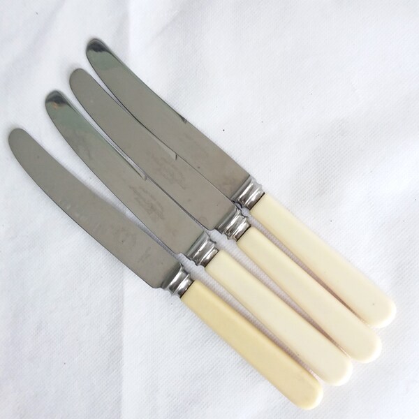 Faux Bone Handled Cutlery Etsy
