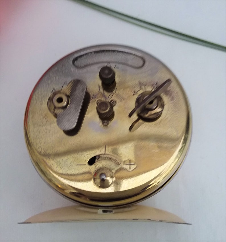 Alarm Clock, Junghans Clock, Wind up Manual Alarm Clock, Vintage German