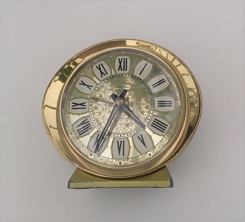 Westclox Baby Ben Travel Alarm Clock Wind Up Manual Vintage Gold Tone - Westclox Travel Alarm Clock Manual Westclox Baby Ben Travel Alarm Clock Wind Up Manual Vintage Gold Tone - Westclox Travel Alarm Clock Manual