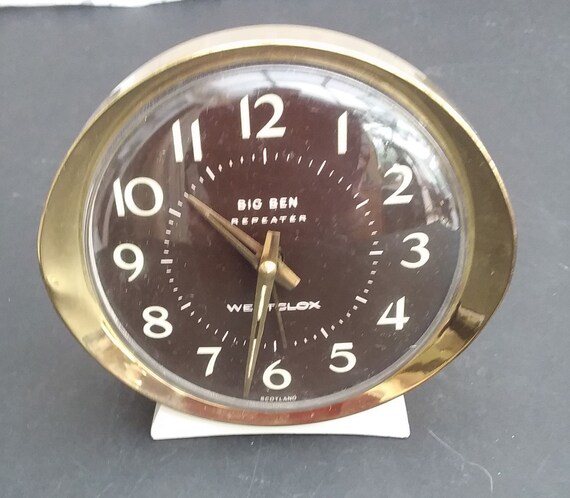 Westclox Big Ben Repeater Alarm Clock Wind Up Manual Westclox Big Ben Repeater Alarm Clock