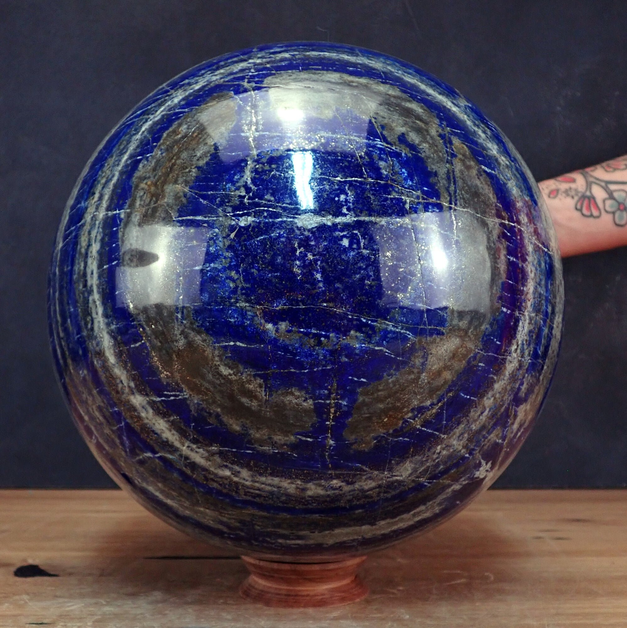 大きな大きなラピスラズリ 球体 置物 約9.5cm 楽天市場】ラピスラズリ 球体の通販