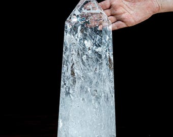 天然水晶オベリスク、ブラジル - 4784.29g - Etsy 日本