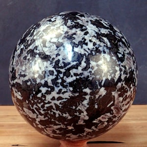 Large Merlinite (Gabbro) Sphere - 13060 g - 215 mm