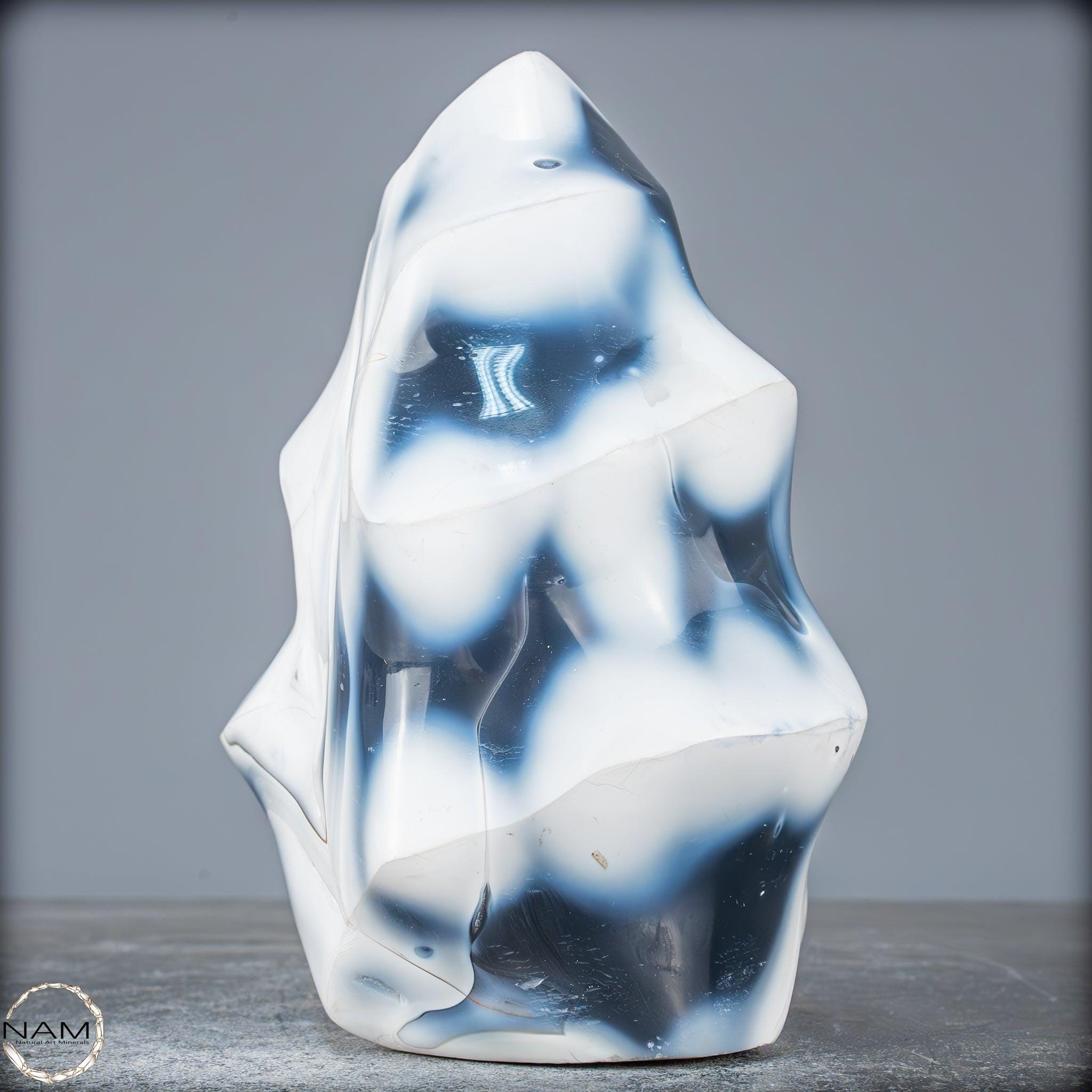 ブラジル産天然オルカアゲート クリスタル フレーム - 1724.43g - Etsy