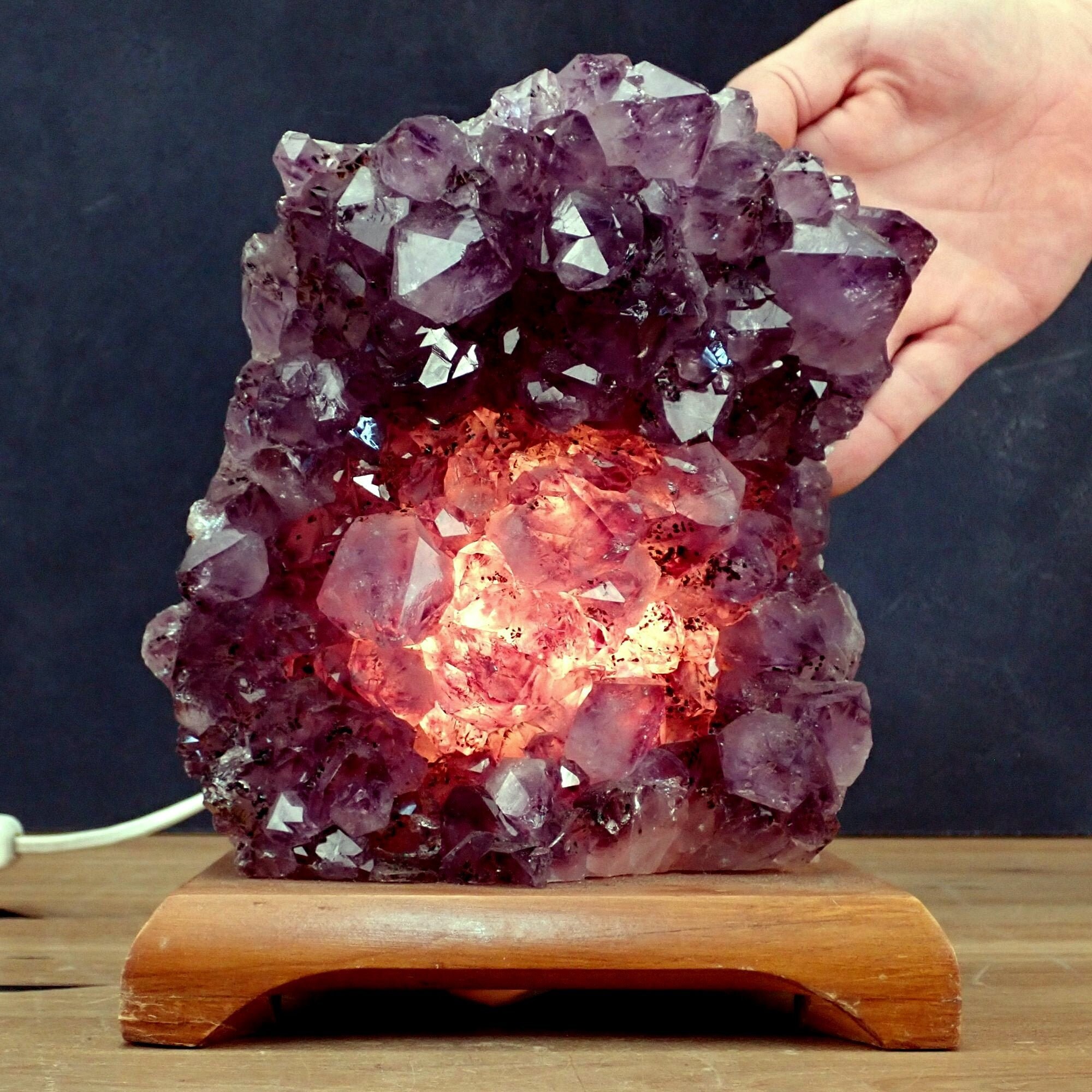 Amethyst Lamp Etsy Australia