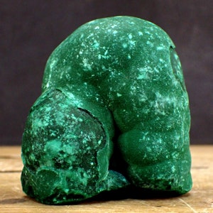 Very rare malachite stalactite - 817.72g - 89x83x67 mm
