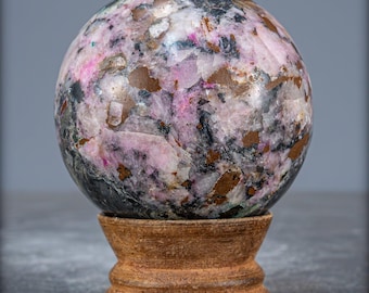 希少な天然コバルトカルサイト結晶球 - 355.88g - 62.3mm - Etsy 日本