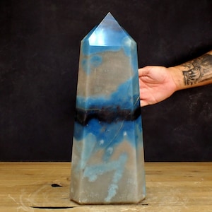Large Natural Trolleite Obelisk from Brazil - 4461.18g