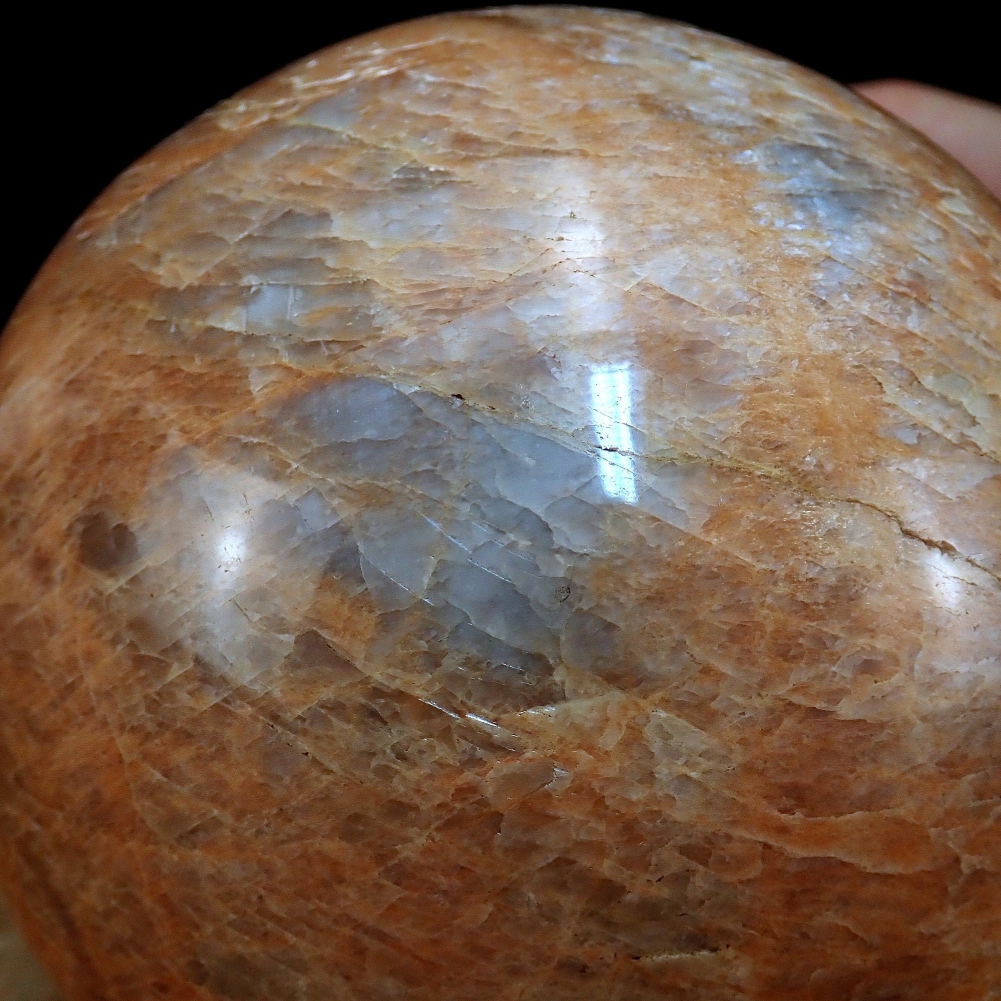 sufiakun高品質 ピーチムーンストーンスフィア♡♡No.1807 sufiakun高品質 ピーチムーンストーンスフィア♡♡No.1807