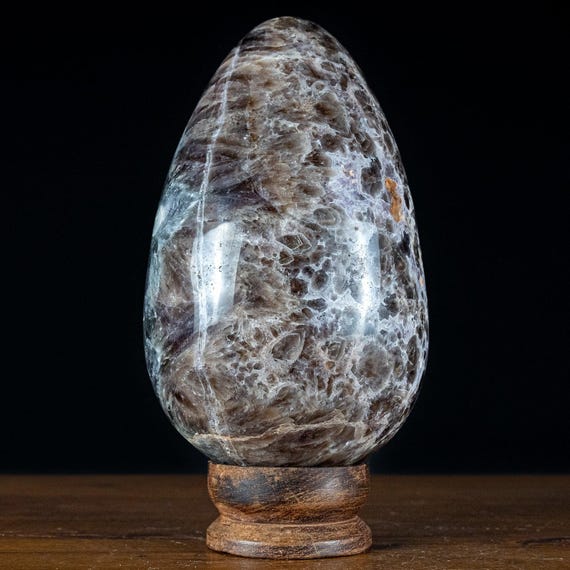 ウルグアイ産天然プラシオライトアメジストエッグ - 4867.29g - Etsy 日本