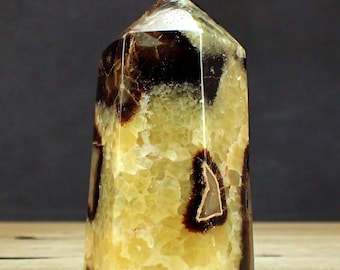 Septarian Obelisk - 667.78g - 122 x 67 x 58mm