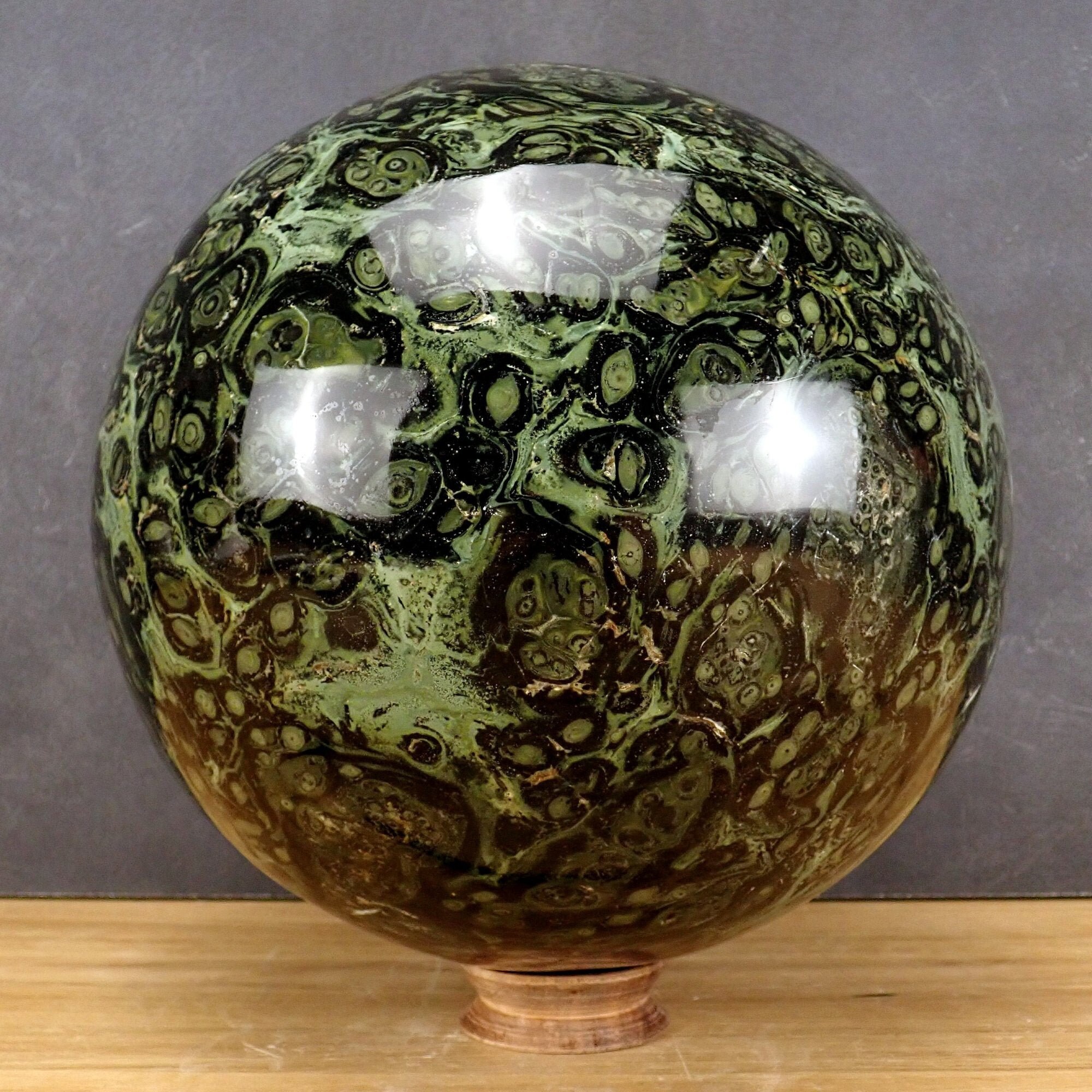 非常に大きなカンババ ジャスパー スフィア - 28207g - 260 mm - Etsy 日本