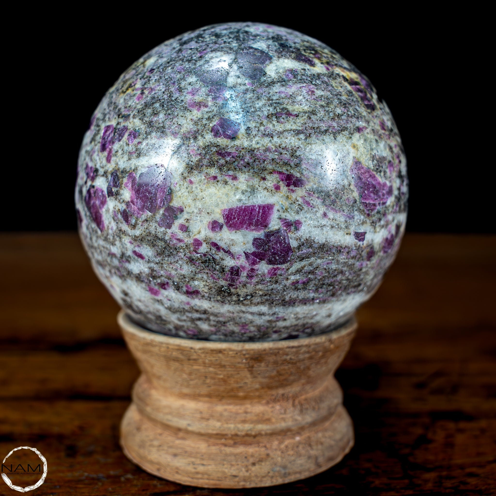 ミャンマー産天然ルビー水晶玉 - 309.28g - Etsy 日本