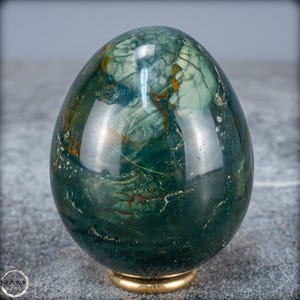 Natural Agate Crystal Egg - 366.58g