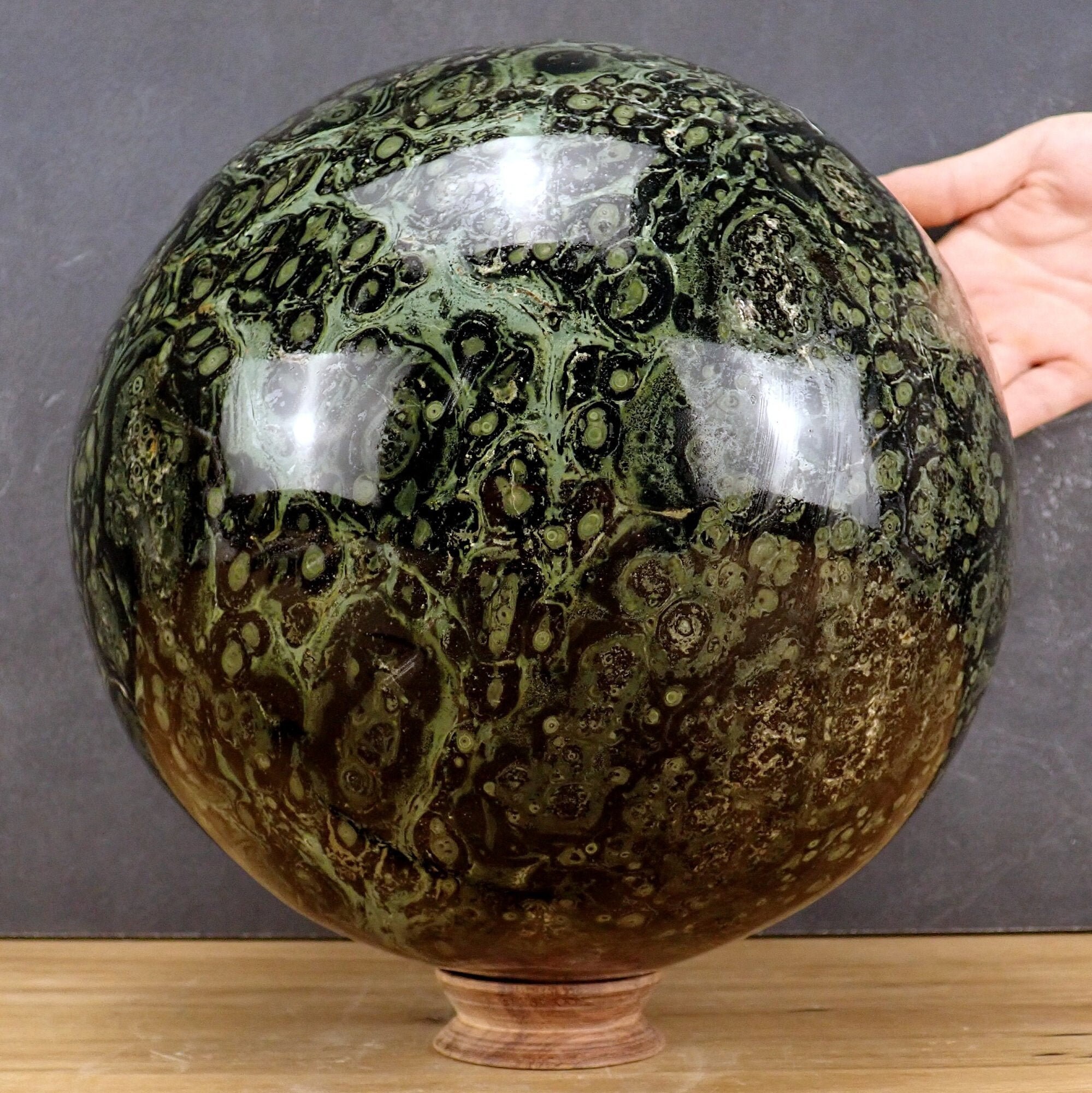 非常に大きなカンババ ジャスパー スフィア - 28207g - 260 mm - Etsy 日本