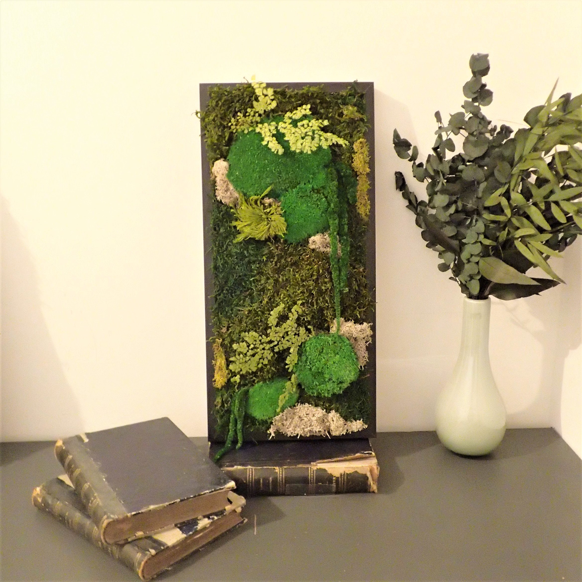 Cadre Végétal, Cadre Végétal Stabilisé, Cadres Végétaux Stabilisés, Fleuri, Décoration Murale Végéta