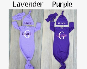 purple infant clothes