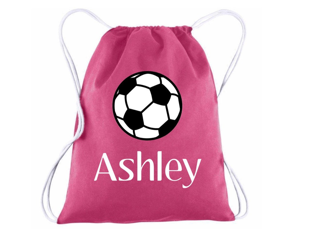 Girls Soccer Gifts Soccer Drawstring Bag Toddler Girl Gift Etsy