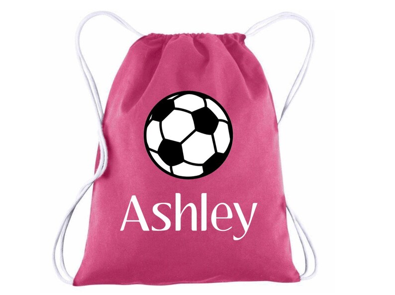 Girls Soccer Gifts Soccer Drawstring Bag Toddler Girl Gift Etsy
