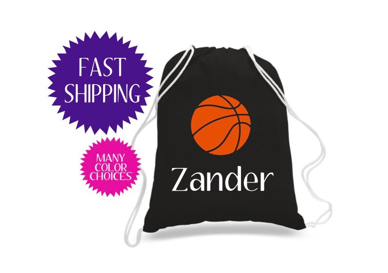 Basketball Drawstring Bag Toddler Boy Gift Toddler Boy Bag Etsy