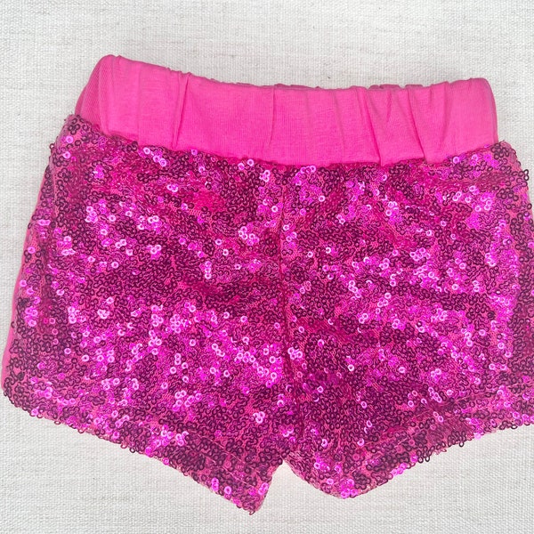 CLEARANCE Sequin Shorts Girl Toddler Baby