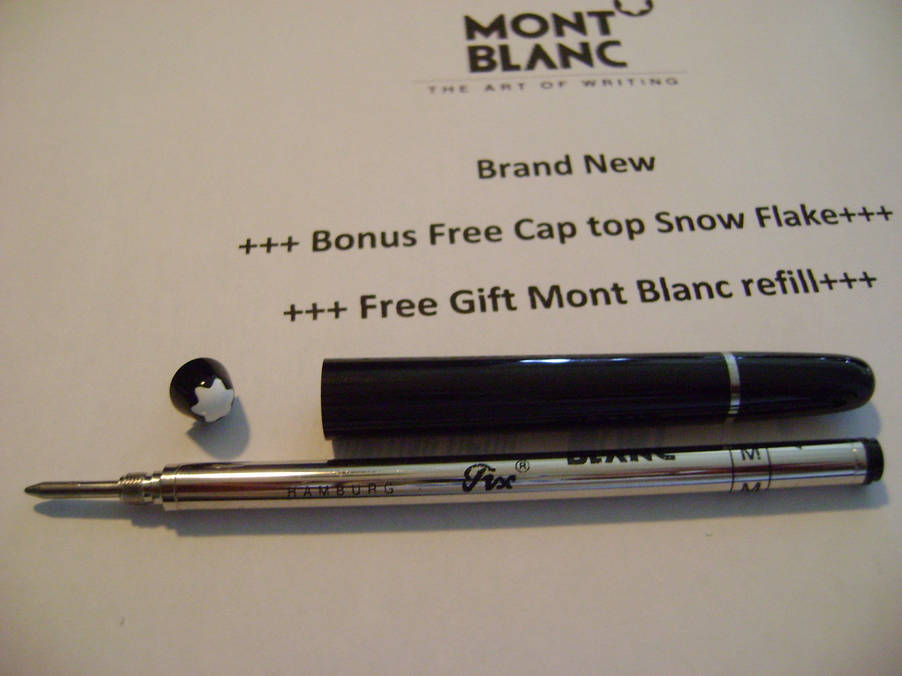 Parts Replacement Pen Barrel Platinum Trim Montblanc for 144 Etsy