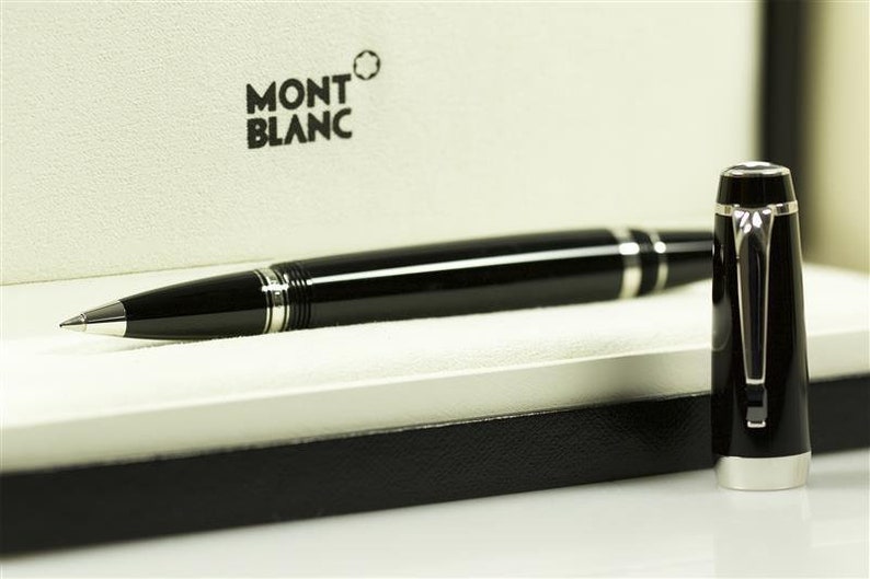 Montblanc Boheme Rollerball Pen Black Stone 25310 Nuevo Etsy México