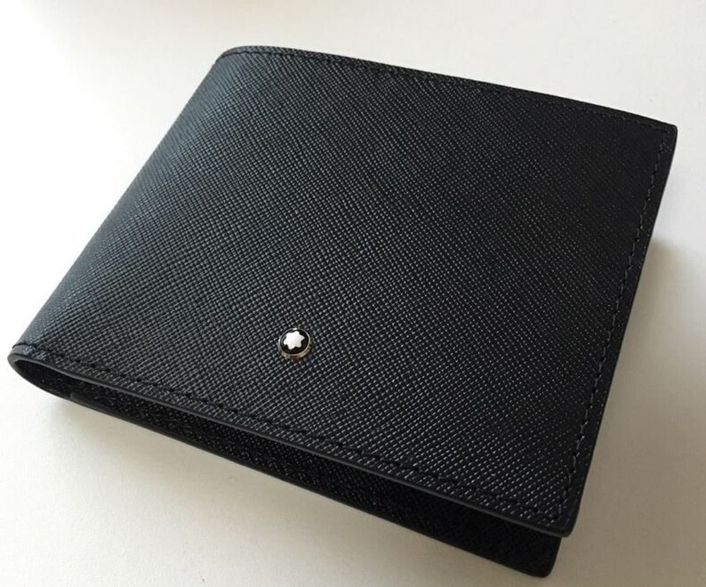 Mont Blanc Wallet Sartorial 6CC 113215 MontBlanc NEW Etsy