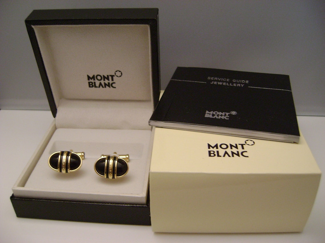 Montblanc Cufflinks Collection Cuff Links New with Boxset Etsy