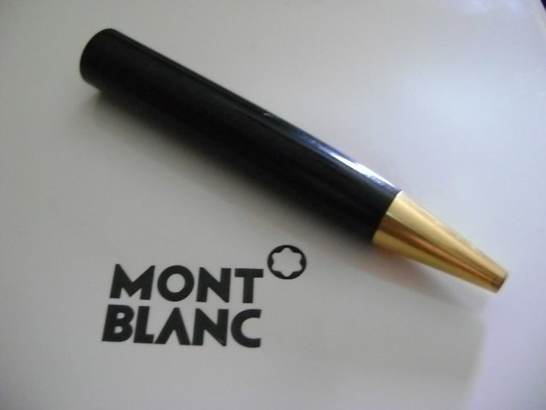 Montblanc Pen Replacement Parts Mont Blanc Lower Barrel Black Etsy UK