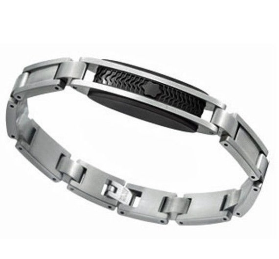 Montblanc bracelet stainless steel sale