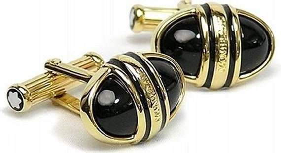 mont blanc cuff links