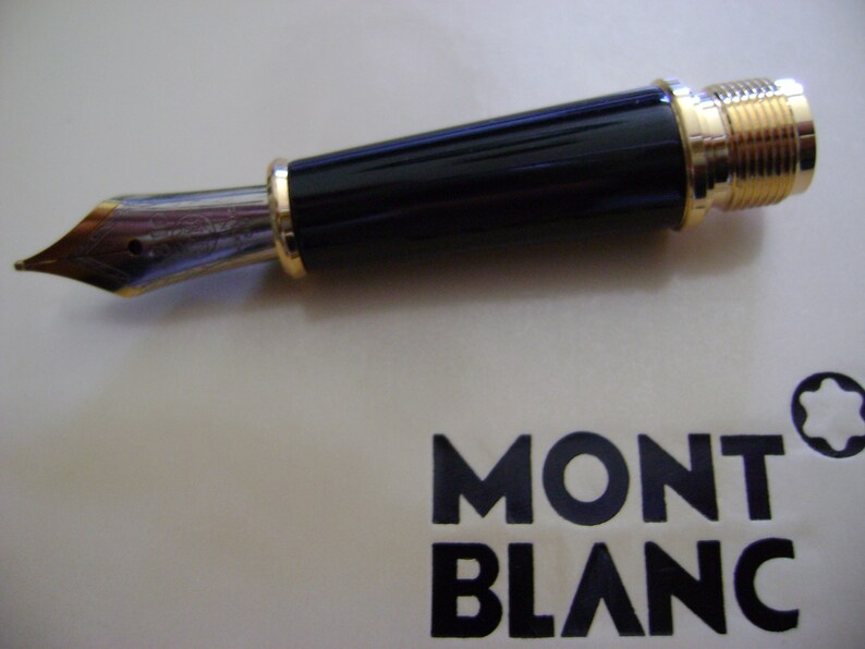 Parts Replacement Pen Nib 14K Gold Trim Montblanc for 144 Etsy