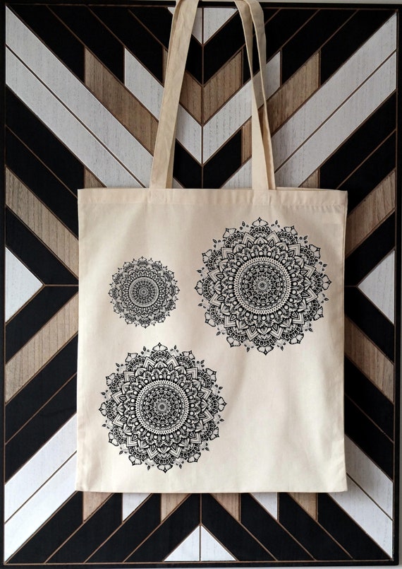 Mandala tote best sale bag
