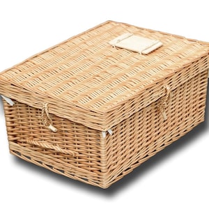 HandMade - Willow Haustier-Sarg mit gepolsterter Steppdecke & Kissen | Biologisch abbaubar | Personalisiertes Namensschild - Eine gebührende Hommage an einen besten Freund.