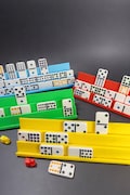 Mexican Train Domino Holder with Train | 3D printer rack