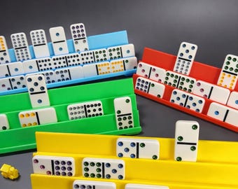 Mexican Train Domino Holder with Train | 3D printer rack