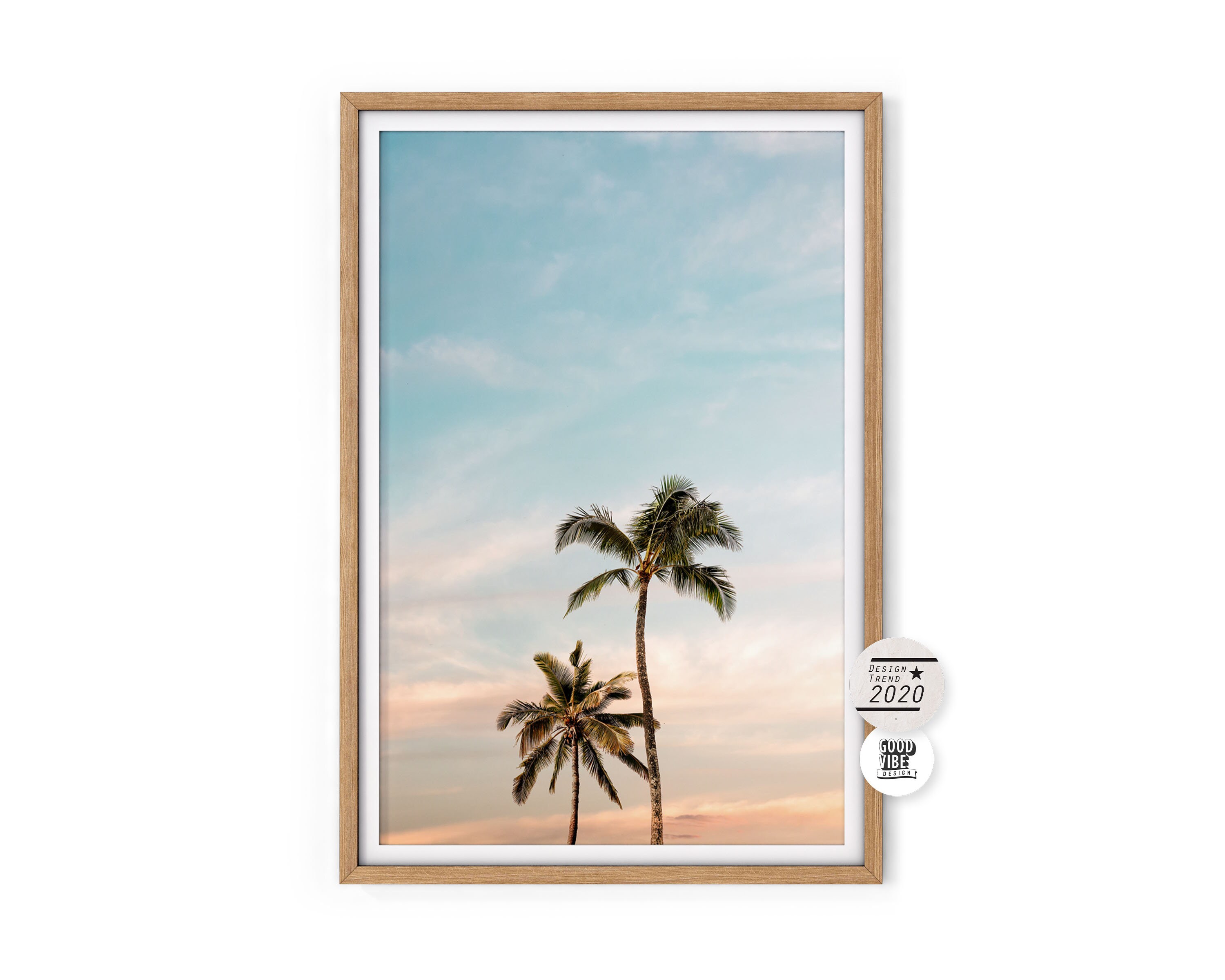 Palm Tree Art Print Tropical Wall Art California Palm Tree Etsy Canada