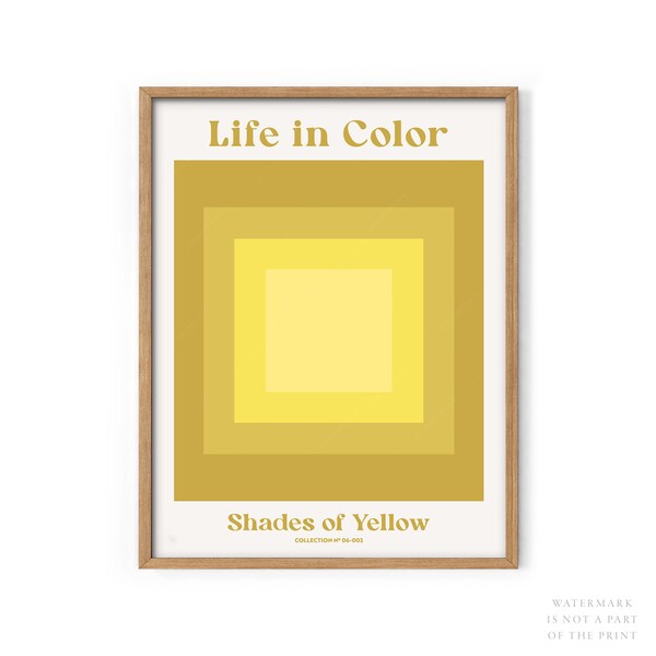 Yellow Wall Art Etsy Canada