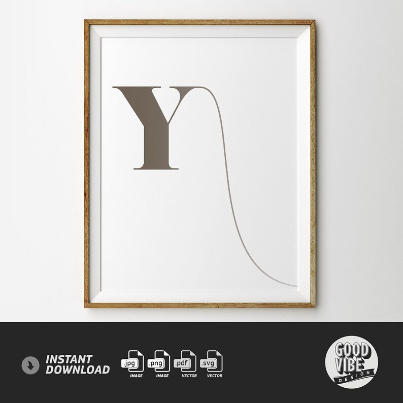 Download Clip Art Letter Y Svg Modern Monogram Svg Cut File Alphabet Vector Png Typography Printable Home Decor Scandinavian Capital Letters Name Sign Y Art Art Collectibles