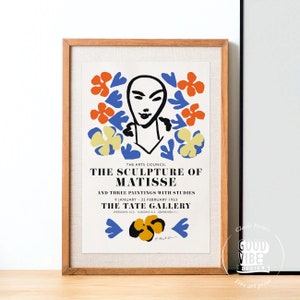 Matisse Poster, Matisse Exhibition art, Matisse Print, Matisse Cut out, Henri Matisse, Modern Art, Contemporary Art  Christmas Gift
