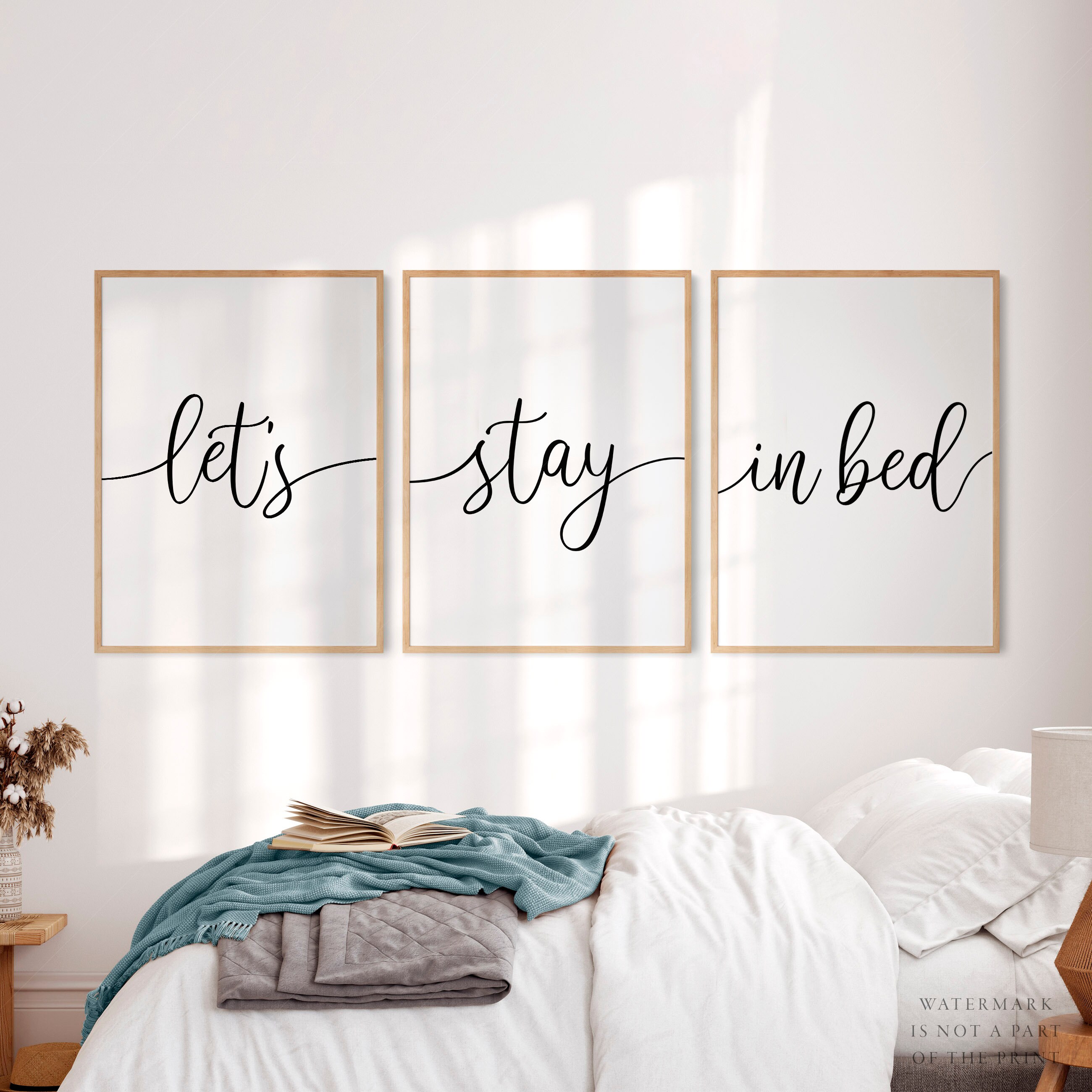Let's stay shop in bed pillow