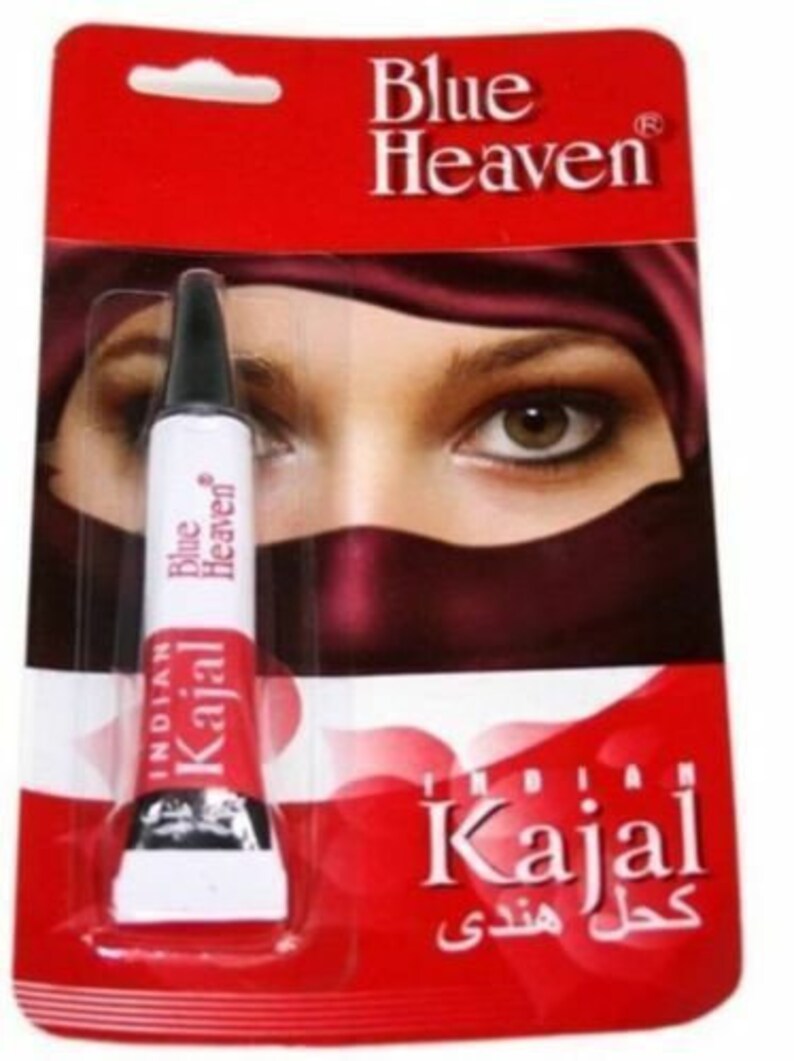 New Blue Heaven Indian Kohl Kajal Black Liquid Eyeliner 1pc Etsy