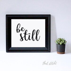 Inspirational Counted Cross Stitch Pattern, Scripture Cross Stitch ...